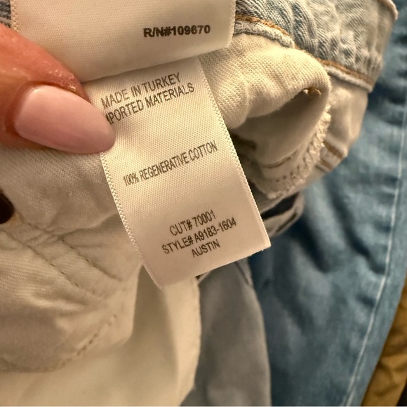 AGOLDE • Austin jeans high rise straight leg - size 31 - Picture 9 of 9